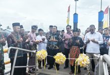 Gubernur Kepri Hadiahkan Dermaga Apung HDPE Untuk Masyarakat Kecamatan Durai
