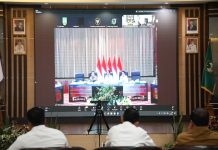 Amsakar Ikuti Rakor Pengendalian Inflasi dan Percepatan Realisasi Belanja Tahun 2025