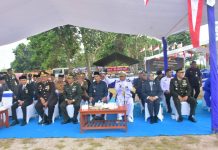 Ketua DPRD Lingga Hadiri Upacara Peringatan HUT TNI Ke-80