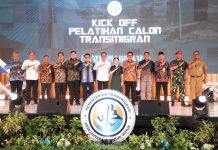 Kick Off Pelatihan Calon Transmigran, Wali Kota Amsakar : Wujudkan Kemandirian dan Kesejahteraan warga
