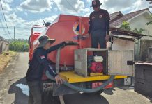 BPBD Kepri Turunkan Tim Reaksi Cepat, Suplai Air Bersih ke Perum Bukit Anugerah Lestari