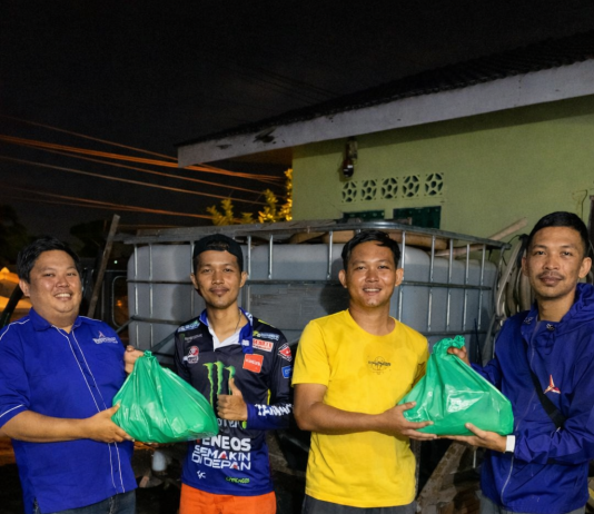 Kebersamaan di Malam Bulan Bakti Demokrat, Tiga Kelurahan di Tanjungpinang Timur Disambangi