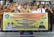 Teken PKS, Kolaborasi Pemkab Bintan dan Kejari Bintan Tangani Hukum Bidang DATUN