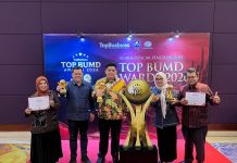 Bupati Roby dan BPR Bintan Sukses Sabet Tiga Penghargaan Sekaligus di TOP BUMD Awards 2026