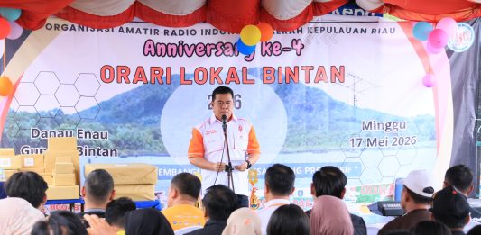 Sekda Bintan Ajak Peserta Trekking Jaga Alam dan Kekompakan di HUT ORARI Lokal Bintan