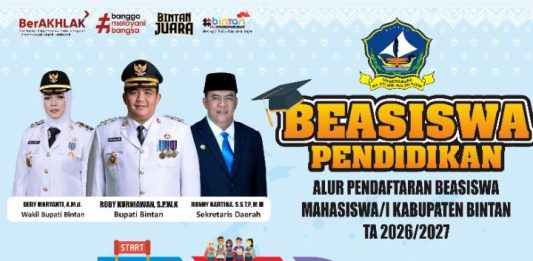 Antusiasme Tinggi, Calon Pendaftar Beasiswa Bintan Diminta Teliti Baca Ketentuan