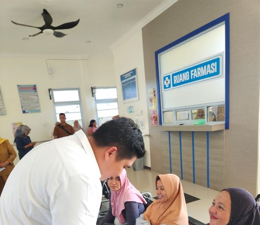 Tinjau Puskesmas Teluk Bintan, Roby Ingin Pastikan Pelayanan Kesehatan Berjalan Maksimal