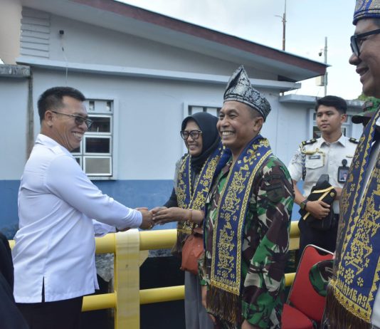 Sambut Kanwil Imigrasi di Pelabuhan Sri Siantan, Aneng Soroti Pentingnya Pengawasan Wilayah Perbatasan