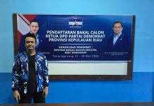 Partai Demokrat Resmi Buka Pendaftaran Bakal Calon Ketua DPD Partai Demokrat Provinsi Kepulauan Riau