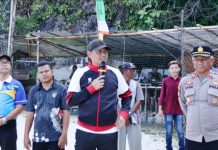 Sekda Anambas Resmi Buka Turnamen Mini Soccer U-12 Desa Liuk