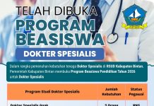 Optimalisasi Layanan Tenaga Medis, Bintan Buka Beasiswa Dokter Spesialis