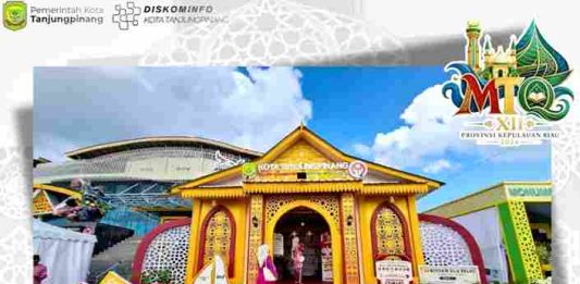 Usung Filosofi Ragam Budaya Melayu Islami, Stan Bazar Kota Tanjungpinang Pukau Pengunjung MTQ XII