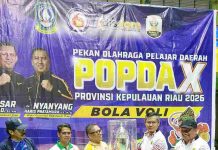 Tanjungpinang Juara Umum POPDA X Kepri, Lis : Jadi Tonggak Kebangkitan Olahraga Pelajar Tanjungpinang