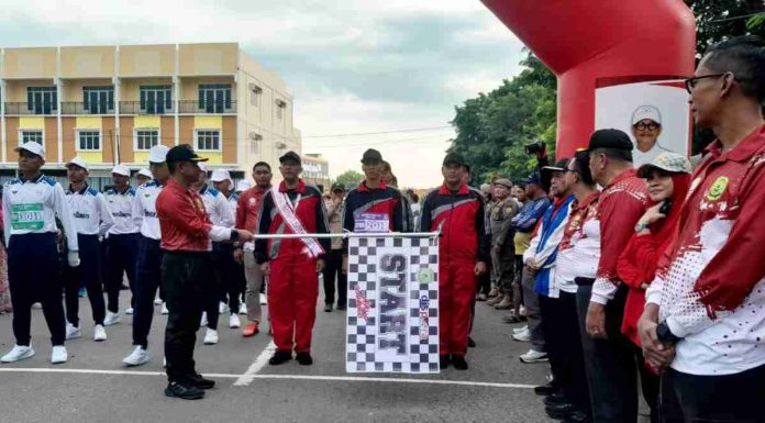 Dispora Tanjungpinang Perketat Pengawasan Gerak Jalan Proklamasi