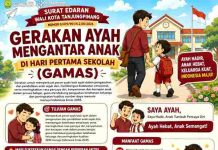 Wali Kota Tanjungpinang Terbitkan Edaran GAMAS, Ayah ASN Diberi Kelonggaran Antar Anak di Hari Pertama Sekolah