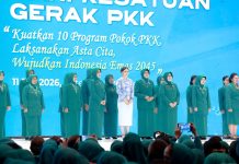 Ketua TP PKK Kabupaten Bintan Hadiri Puncak HKG PKK ke-54 Tingkat Nasional di Makassar