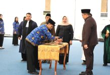 Bupati Bintan Lantik PNS dan Pejabat Fungsional, Tekankan Integritas dan Pelayanan Berkualitas