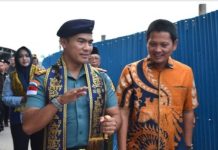 Wakil Bupati Anambas sambut Danlanudal Matak, perkuat sinergi menjaga wilayah perbatasan