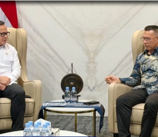 Bupati Anambas bahas penguatan tata kelola dan percepatan pembangunan bersama Wakil Menteri Dalam Negeri