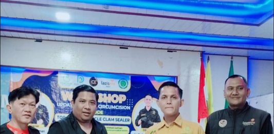 LazisMu Kepri Bersinergi Bersama Circle dan Max Clamp Sealer Gelar Sunatan Massal di SMK Muhammadiyah Batam