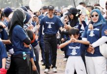 Amsakar Lepas 2.000 Peserta Funwalk, Ajak Warga Kompak hingga Terapkan Pola Hidup Sehat