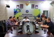 Bupati Bintan Terima Audiensi Kepala KPP Pratama Bintan, Perkuat Sinergi Optimalisasi Penerimaan