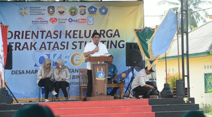 Kolaborasi Pemkab Bintan dan BKKBN Kepri, Gelar OKE GAS 2026 di Desa Mapur
