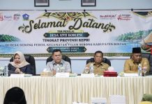 Sekda Bintan Optimis Desa Sebong Pereh Jadi Role Mode Desa Anti Korupsi