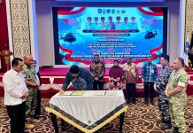 Bupati Roby Tandatangani Kesepakatan Sinergi Pembiayaan Pembentukan Komando Cadangan ASN