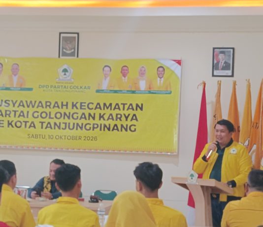 DPD Partai Golkar Gelar Musyawarah Kecamatan se-Kota Tanjungpinang, Perkuat kaderisasi dan Soliditas Menuju Kemenangan
